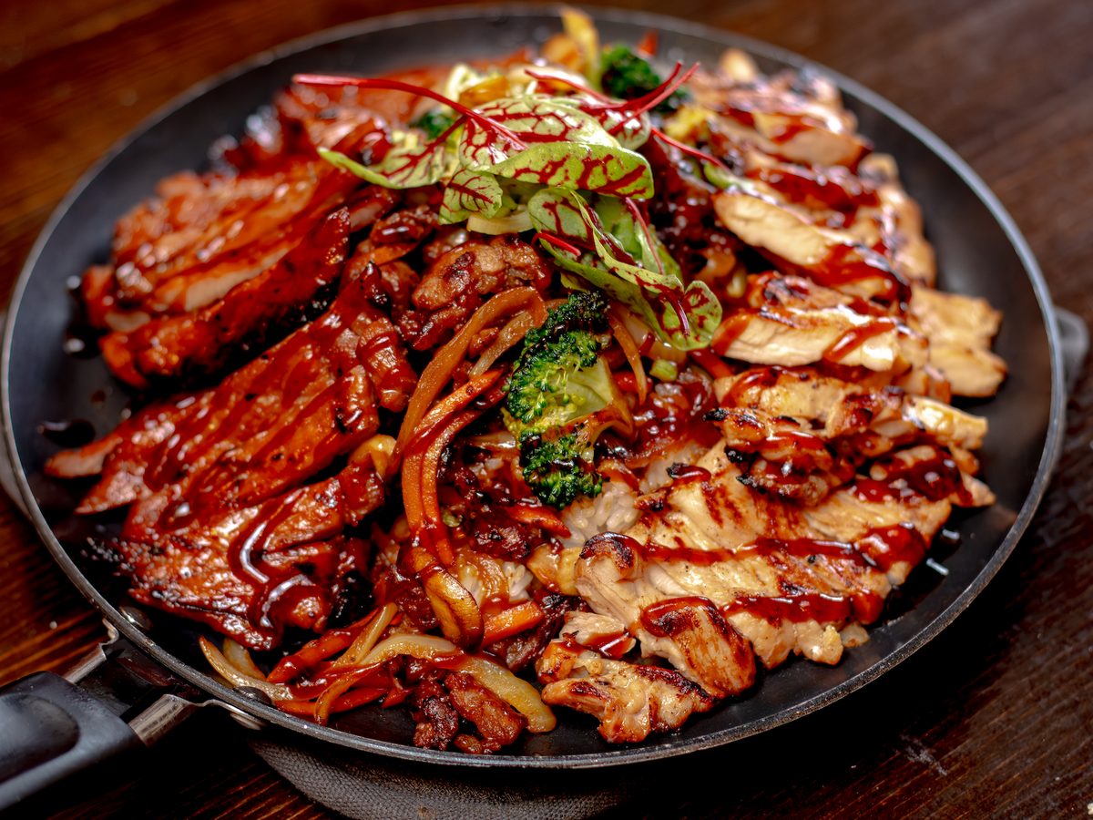 Mansu BBQ signature plate